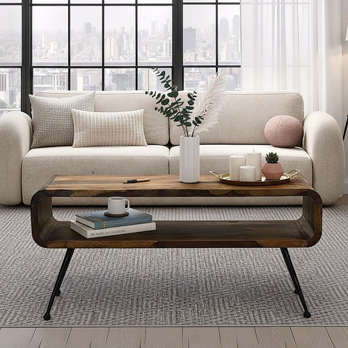 Couchtisch sheesham massiv - couchtisch,