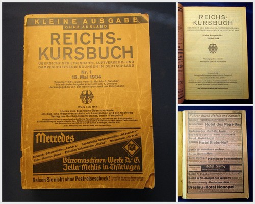 Kursbuch eisenbahn - kursbuch, d.