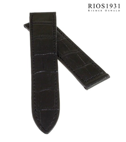 Alligator ersatz uhrenarmband - alligator, ersatz-uhrenarmband