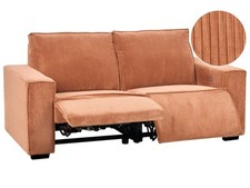 Sofa cord orange sitzer - sofa,