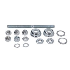 Komplett SET Achse Hinterrad für Hercules Prima 2 3 4 5 mit Gussfelge M12