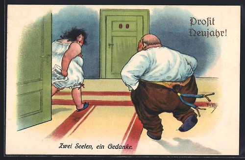 Künstler arthur thiele - künstler-ak,