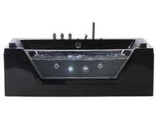 Whirlwanne Badewanne schwarz