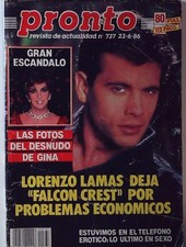 CLIPPINGS LORENZO LAMAS FALCON