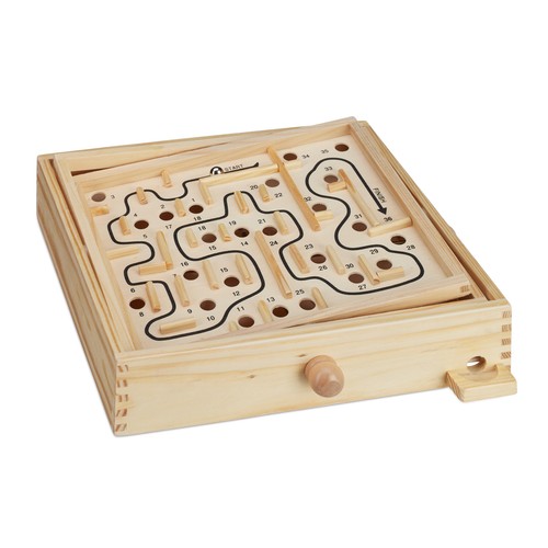 Holz labyrinth