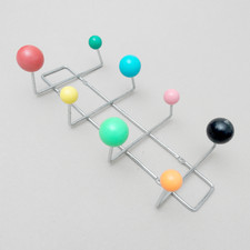 Garderobe Chrom Gitter Kugeln Wandgarderobe Kleiderhaken