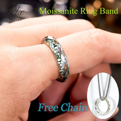 Pure moissanit gemstone ring - gemstone,