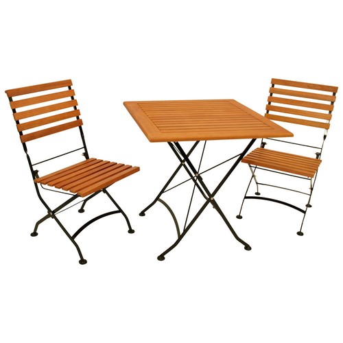 Bistro set teilig - bistro, klappbar