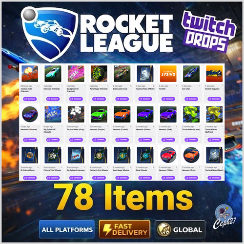 Rocket league twitch - twitch, drops