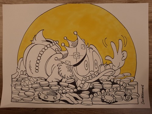 Dagobert duck daniel hooves - by,