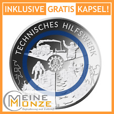 10 Euro Münze TECHNISCHES HILFSWERK THW 2025 Serie Im Dienst der Gesellschaft DE
