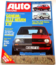 Auto Zeitung 4/1980 VW Golf I