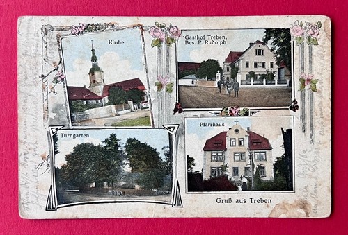 Treben bei altenburg 1919 - ak,