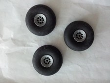 Räder für Flugmodelle 51mm 3 Stück (a 15g) für den RC Flugmodellbau