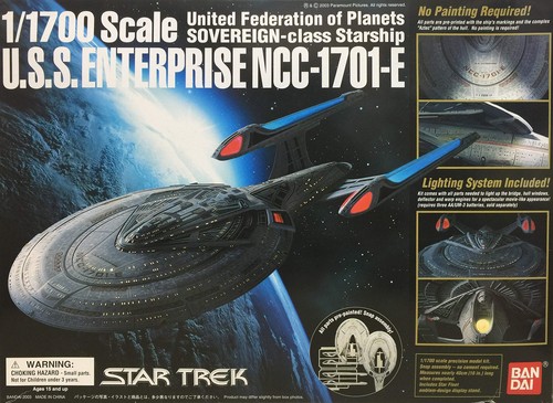 Bandai star trek - trek, uss