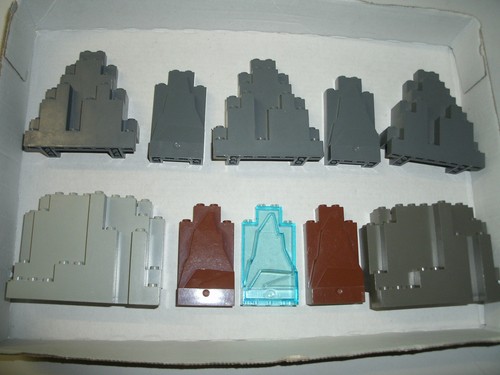 Lego konvolut fels rock 10x - konvolut,