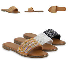 Damen Pantoletten Sandalen
