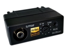 Audison C2O Adapter Interface für Endstufe Toslink / Aux Hi-RES Audio Input Opti