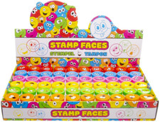 60 x Stempel LACHGESICHT für