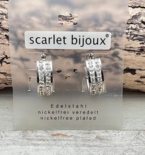 Edelstahl Creolen Ohrhänger