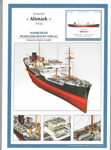 Hmv troßschiff altmark - -,