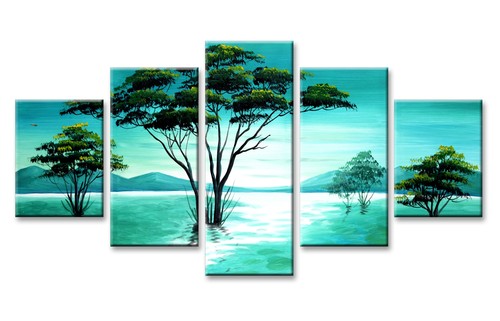 Bild tlg gemalt baum - bild,