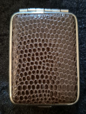 ?STREICHHOLZETUI?BOX?LEDERBEZUG?VINTAGE?SAMMLER?SIGNIERT D.R.P?