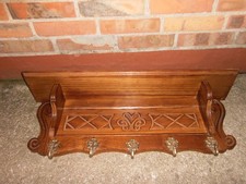 Jugendstil Garderobe Regal   5