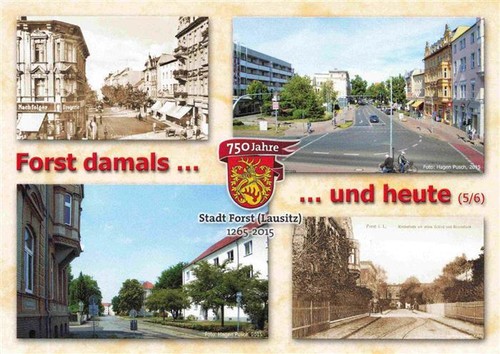 Forst lausitz damals - forst, und
