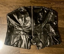 Corsage Gr. 48/ Lackleder/PU