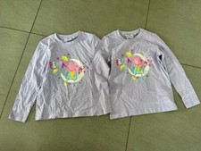 2 Langarmshirts von Peppa Pig, Größe 110/116, Neu für Zwillinge