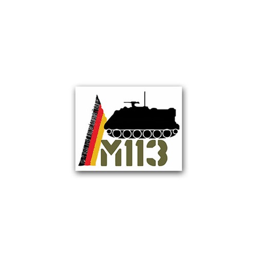 Aufkleber sticker m113 panzer - m113,