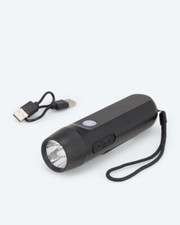 Kurbel Taschenlampe Akku USB Aufladbar Camping Lampe 50 LUX 3W LED Lampe