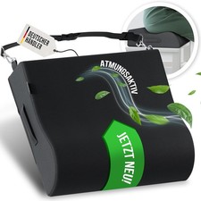 Sitzkissen Sitzerhöhung Orthopädisches für Rücken Auto, Bürostuhl, Sofa  Schwarz