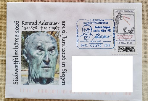 Briefmarke individuell konrad - briefmarke,