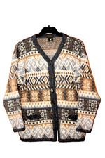 DAMEN      STRICKJACKE  gr. 46-48 Island 100% Wolle