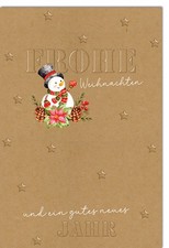 Weihnachten - Karte mit