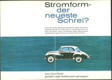 Auto Union 1000 KFZ Prospekt