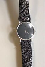 Milus Projet Paul Junod Herren Quarz Armband Uhr Stahl Model 510.010 ca. 1989