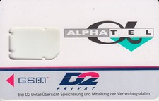SIM-Karte D2 AlphaTel ohne