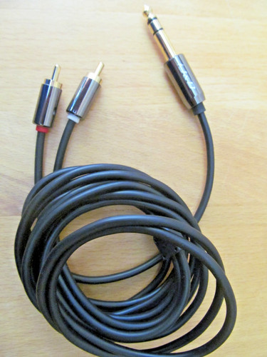 3mm stereo klinke auf cinch - klinke,