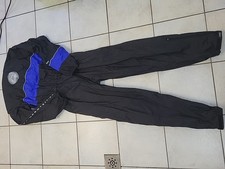 Regenkombi Regenanzug Motorrad Mofa Roller Herren Gr. XL schwarz blau