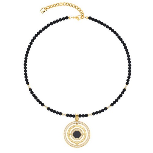 Collier edelstahl gold - gold,