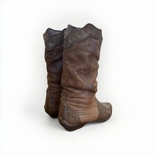 Zodiac Vintage Leather Slouch