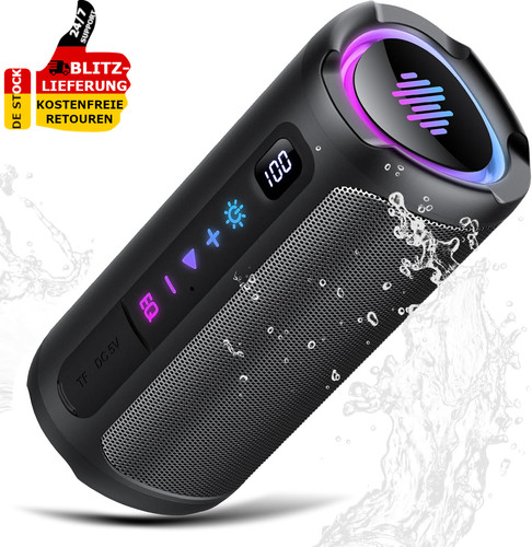 Bluetooth lautsprecher 20w led - lautsprecher,