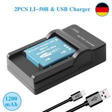 2x Li-50B Akku + Ladegerät