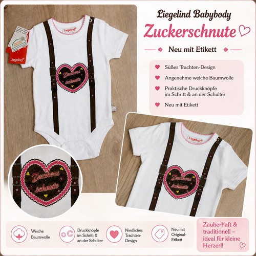 Mädchen body zuckerschnute - mädchen,