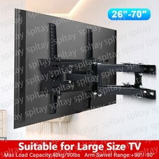 ⭐⭐⭐ TV-Wandhalterung 37-70 Zoll Bildschirm Fernsehhalter schwenkbar neigbar