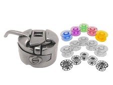 Spulenkapsel, Farbige/Bunte, Transparente und Metall Spulen für Privileg