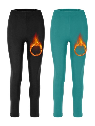 2er pack damen thermo leggings - damen,